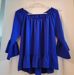 Off the shoulder blouse